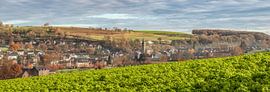 Panorama of the church village of Eys in South Limburg by John Kreukniet