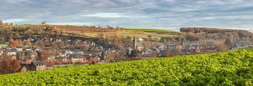 Panorama van het kerkdorpje Eys in Zuid-Limburg