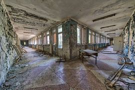 Chernobyl verlaten school by Sander Laurey