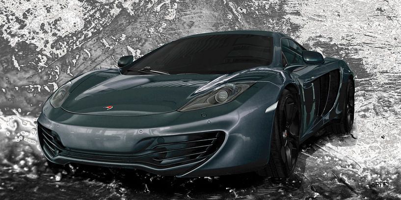McLaren MP4-12C in special silver-blue by aRi F. Huber