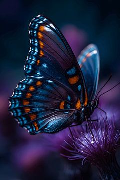 Butterfly Purple by MNS Designs