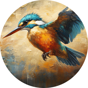 Vogels: De IJsvogel van Blikvanger Schilderijen