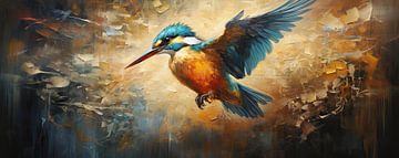Vogels: De IJsvogel van Blikvanger Schilderijen