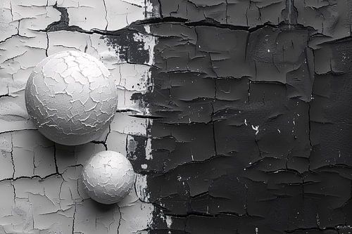 Minimalistisch ballencompositie