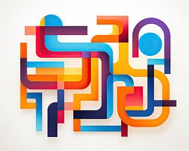 Geometrie 23066 von Wunderbare Kunst