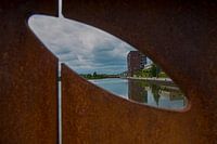 View across the Heemkanaal from Meester Nieuwenhuijsen bridge