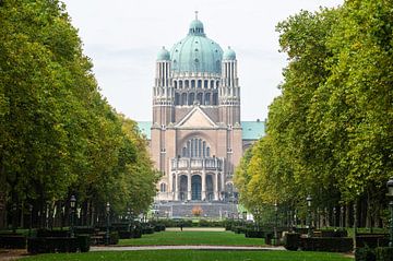 The Basilica of the Sacred Heart in  at the Elisabeth park van Werner Lerooy