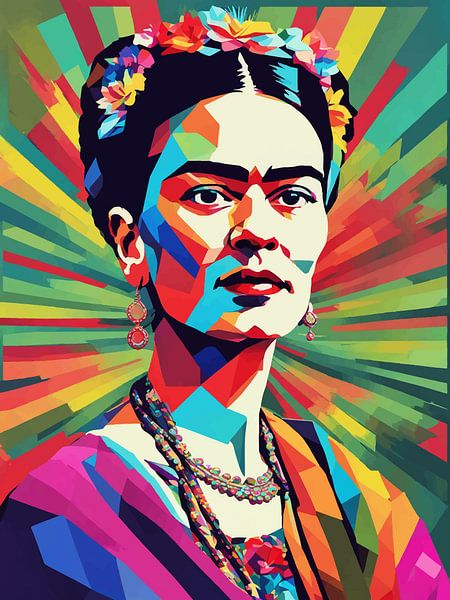 Frida Pop Art 10 von MIROKKU
