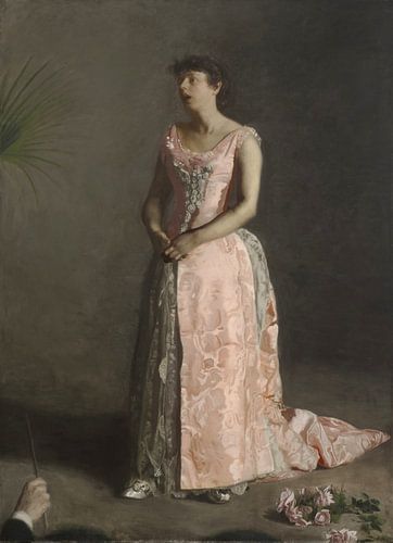 De concertzanger, Thomas Eakins...
