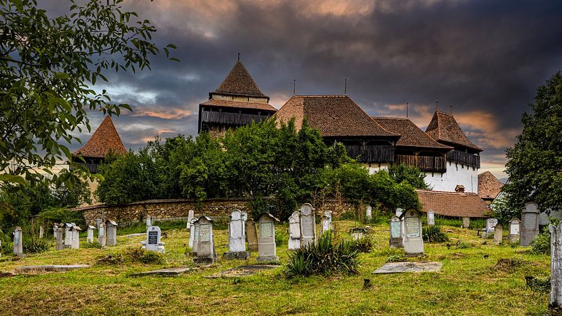 Church castle Deutsch Weißkirch by Roland Brack
