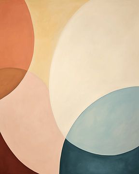 Moderne und abstrakte Formen im Bohème-Stil von Studio Allee