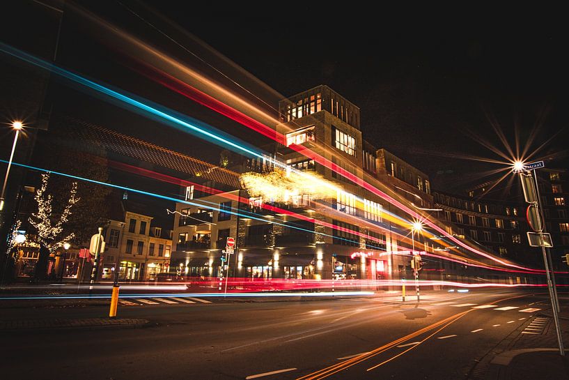 Colors of the city night van Jesper Stegers