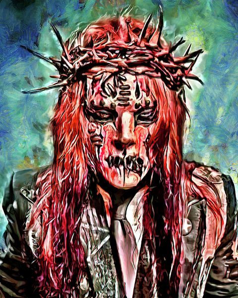 Mannenmasker Vreugde van Zevret Art