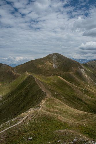 Mont Jovet in France, vertical