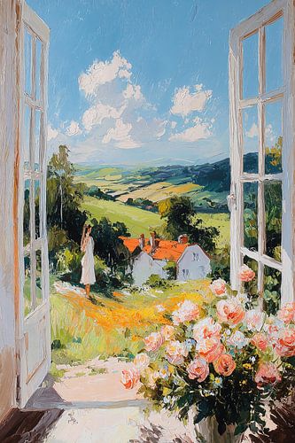 View of Tuscan landscape no.4