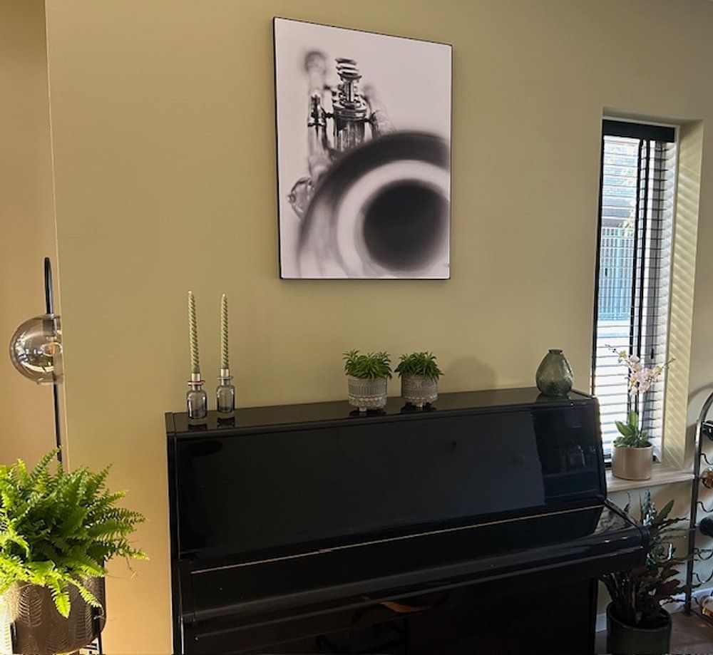 Solo... (music, musical instrument, trumpet, jazz) by Bob Daalder