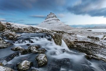 Kirkjufellsfoss Iceland by Luc Buthker