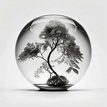 Bonsai im Glas