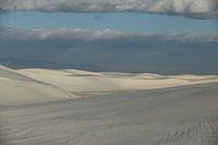 White Sands Dunes National Monument in New Mexico USA
