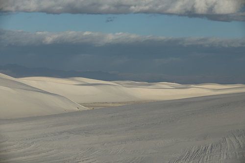 White Sands Dunes National Monument in New Mexico USA