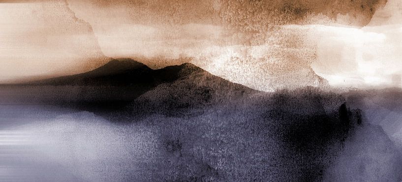 Paysage scandinave Neutre par Mad Dog Art
