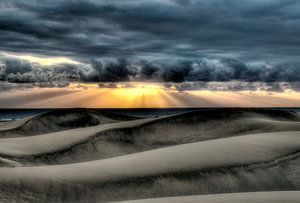 HDR zonsondergang