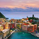 Vernazza, Cinque Terre, Italie par Henk Meijer Photography Aperçu