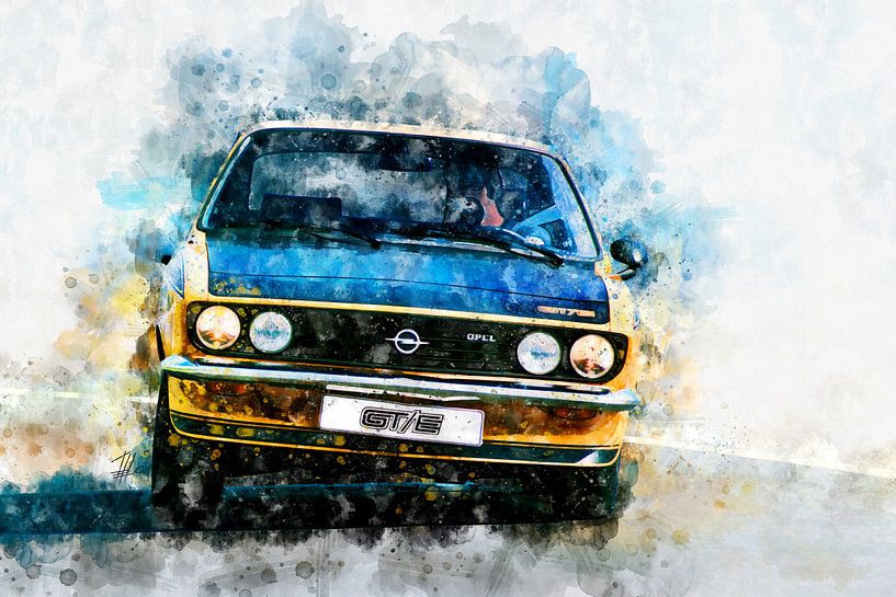 Opel Manta GTE par Theodor Decker