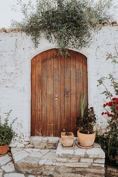 Beautiful characteristic old door by Inge van Tilburg