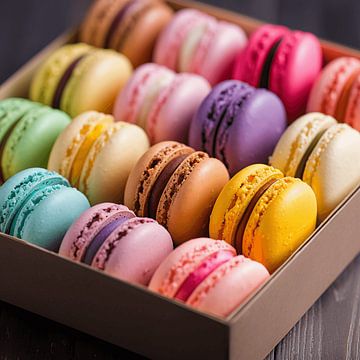 Flavour explosions - Macaron pearls by Karina Brouwer