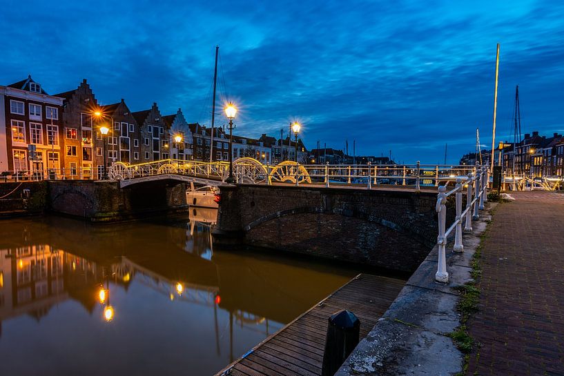 Spijkerbrug in Middelburg von Jan Poppe