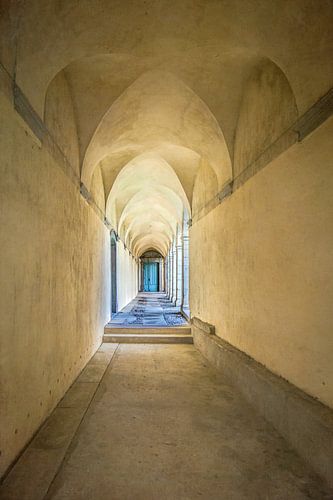 An old monastery entrance in France