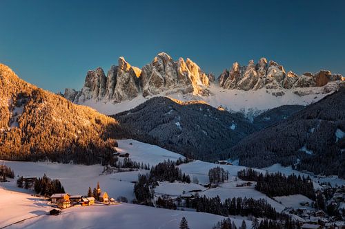 Geislergroep in Fal di Funes, Dolomieten