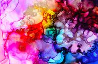 Explosion de couleurs avec de l'encre par Joke Gorter Aperçu