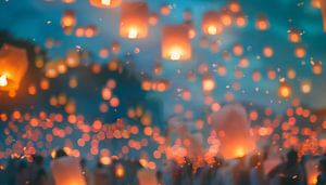 Blanched lanterns