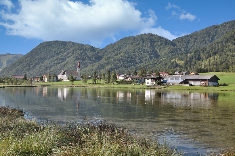 St. Ulrich on Lake Piller by Peter Eckert