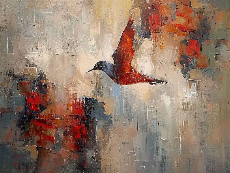 Schilderij van Abstract Schilderij