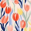 Tulpen-Tanz im Frühling von Frank Daske | Foto & Design