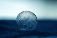 Winter creations with an ice ball