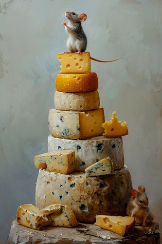 Le sommet du fromage atteint
