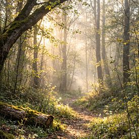 The magic of a spring morning in the forest by Christina Bauer Photos