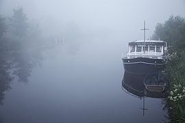 Schip in de mist