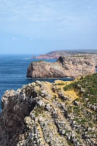 Küstenlinie Cabo de Sāo Vicente Portugal von Maaike Hartgers