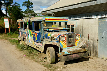 An old jeepney in the Philippines