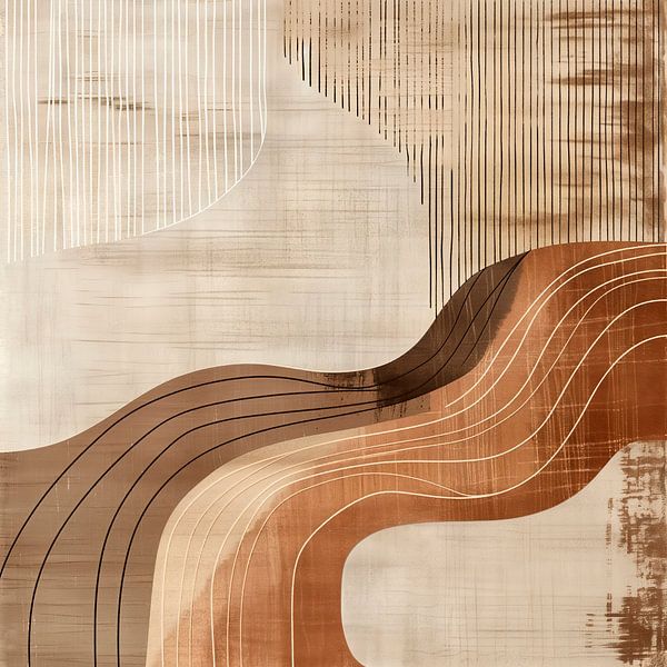 Tons de nature superposés par Whale & Sons