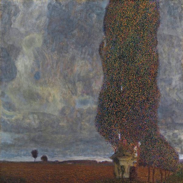 The Large Poplar II (Gathering Storm), Gustav Klimt by Masterful Masters