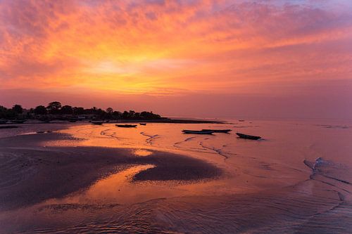 Zonsopkomst boven Banjul
