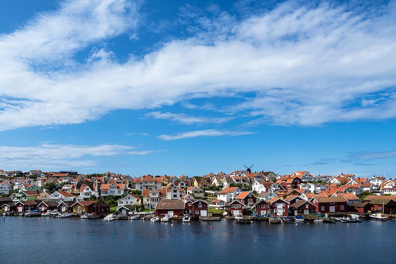 Blick auf den Ort Fiskebäckskil in Schweden von Rico Ködder