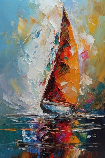 Segelboot 2 von Bert Nijholt