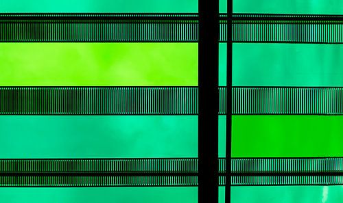 Zwarte lijnen in kleur.